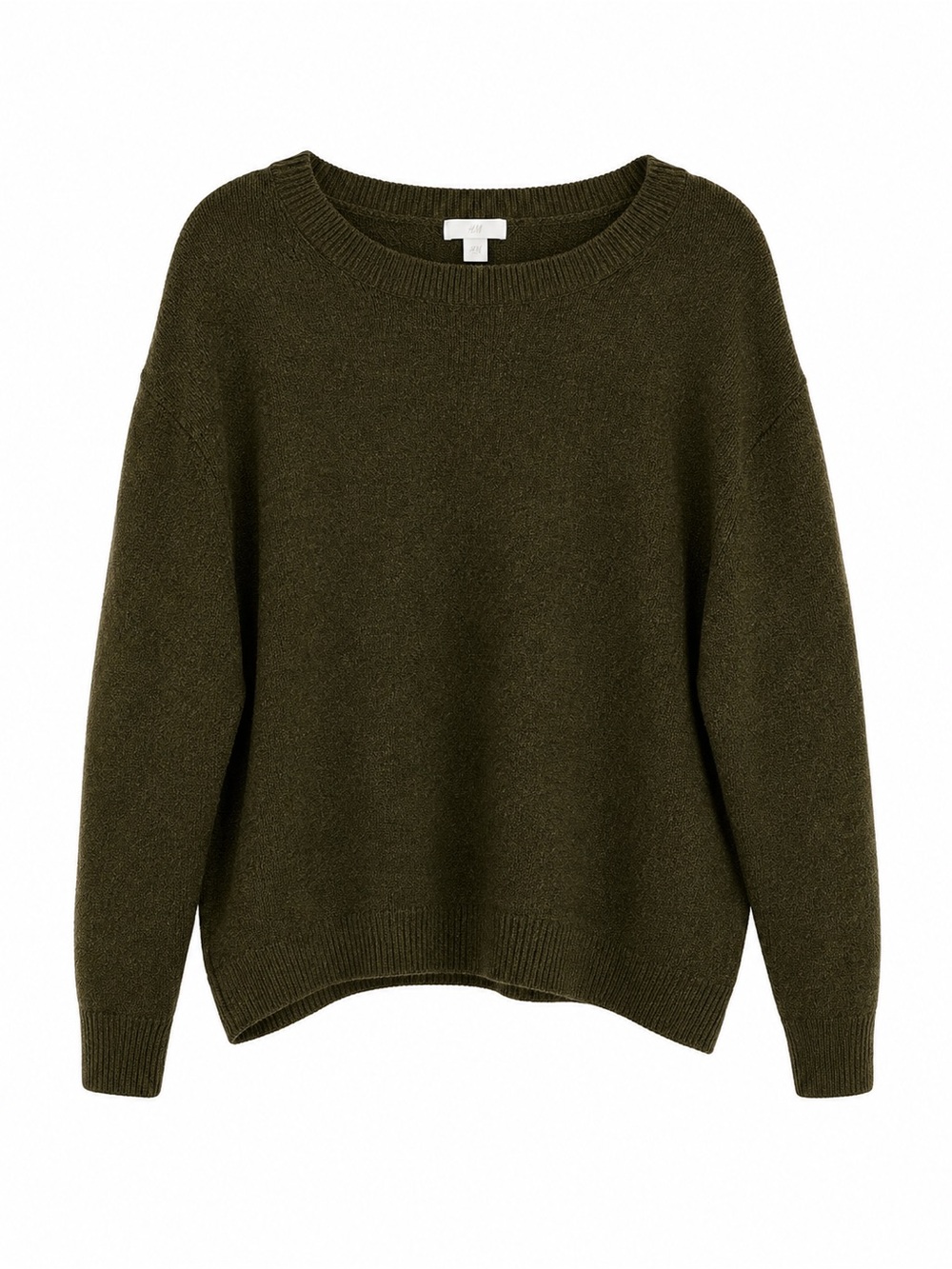 H&M Olive Green Crewneck Sweater